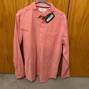 Long sleeve Coral Button Up
